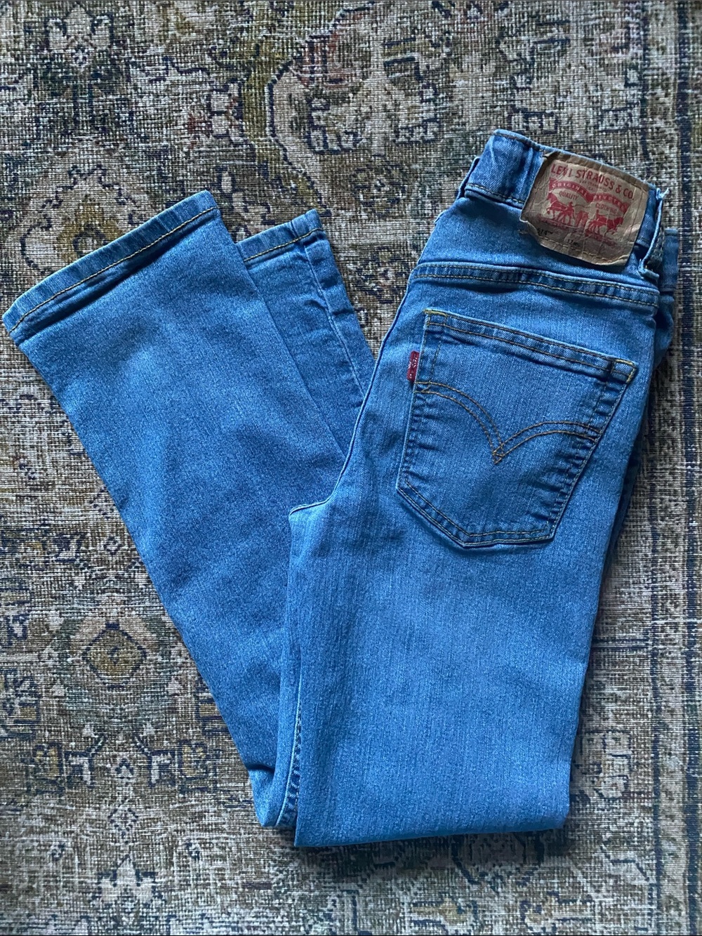 Levi's Kids Bright Blue Classic Jeans